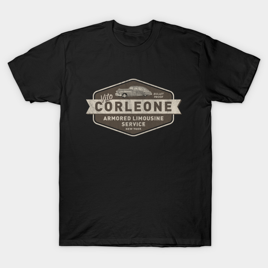 Corleone Limousine Service - Buck Tee's Original &- Godfather - T-Shirt