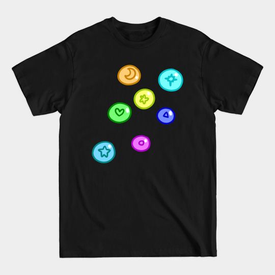 Colorful Candy Pieces - Candy - T-Shirt