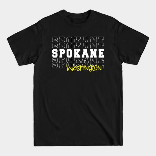 Spokane city Washington Spokane WA - Spokane Washington - T-Shirt