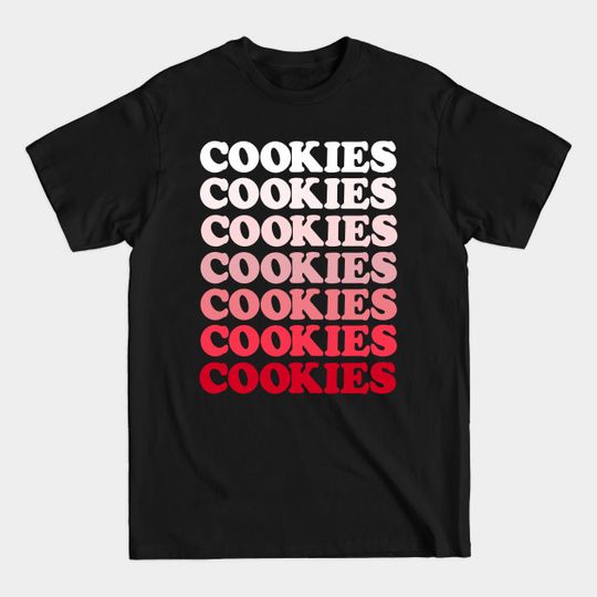COOKIES retro gradient - Cookies - T-Shirt