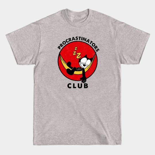Felix the Cat - procrastinators club - Felix The Cat - T-Shirt