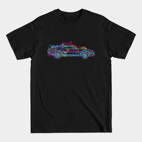 "Vehicles I: 1980's Sci-Fi" Series- LIMITED "CMYK" EDITION - 1980s Movies - T-Shirt