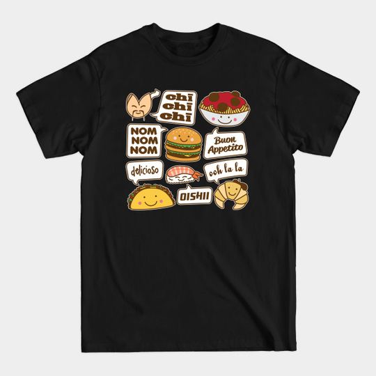 Talking Food - Cute - T-Shirt