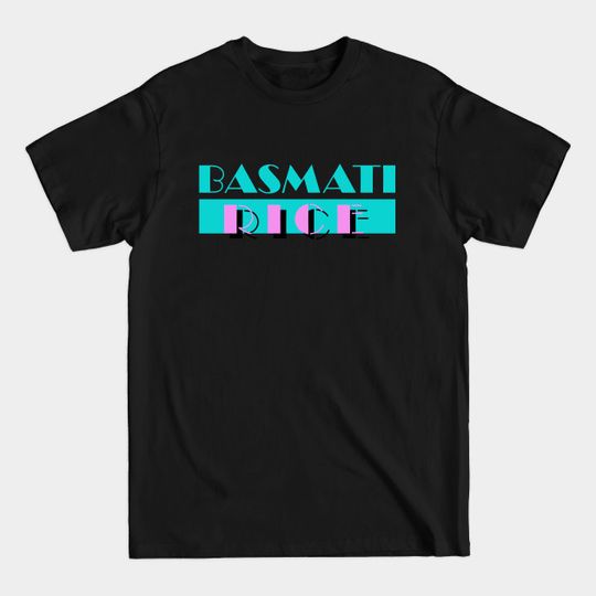 Basmati Rice / Miami Vice - 80s Tv - T-Shirt