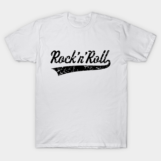 Rock 'n' Roll Vintage (Black) - Rock - T-Shirt