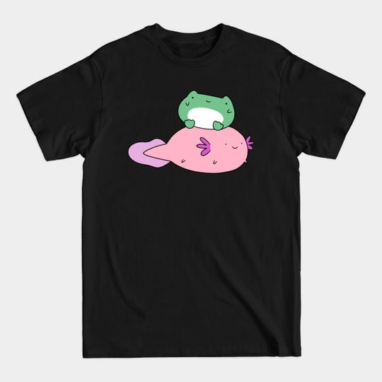 Little Frog and Axolotl - Axolotl - T-Shirt
