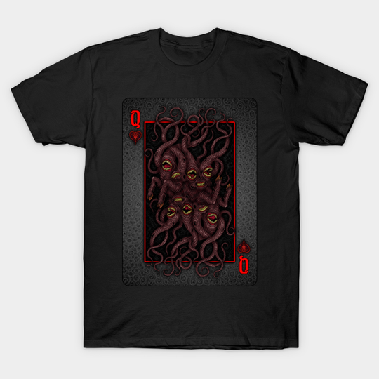 Dark Young Queen of Hearts - Azhmodai 2020 - Lovecraft - T-Shirt