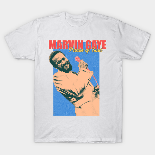 Marvin Gaye - Prince of Soul - Marvin Gaye - T-Shirt
