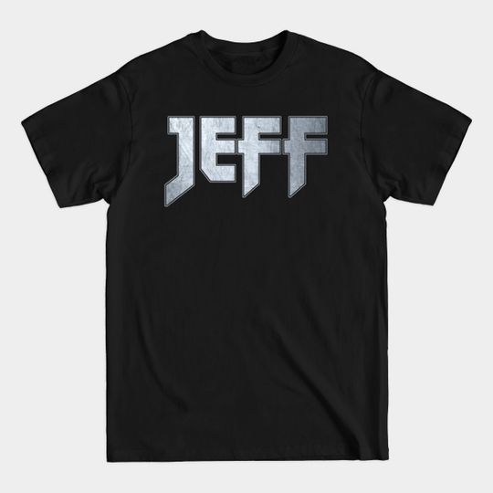 Heavy metal Jeff - Jeff - T-Shirt