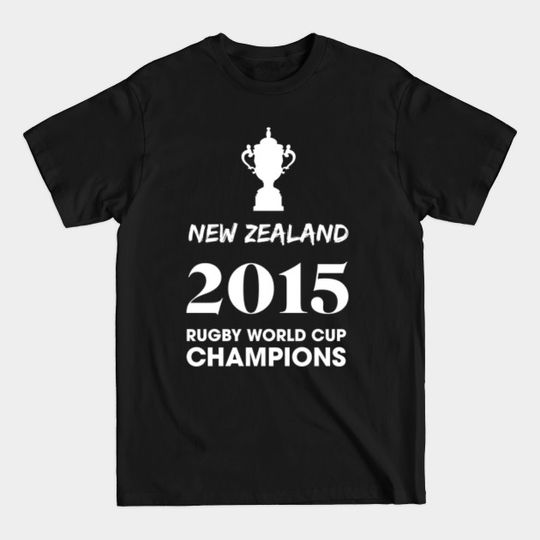 New Zealand 2015 Rugby World Cup Champions - Kiwis - T-Shirt