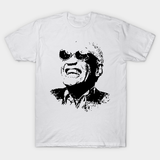Ray Charles Portrait Pop Art - Ray Charles - T-Shirt