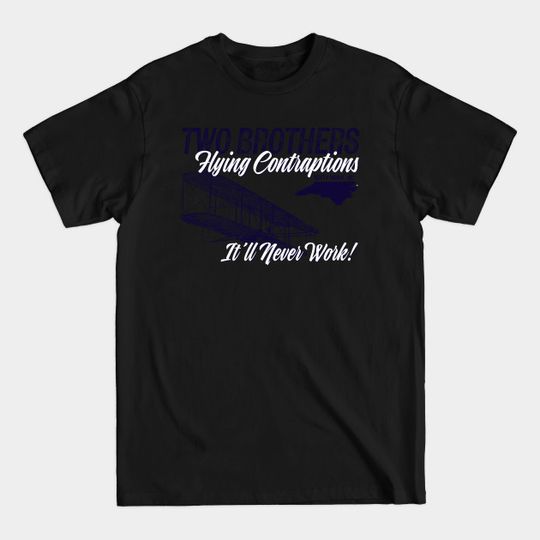 Two Brothers Flying Contraptions - Disney World - T-Shirt