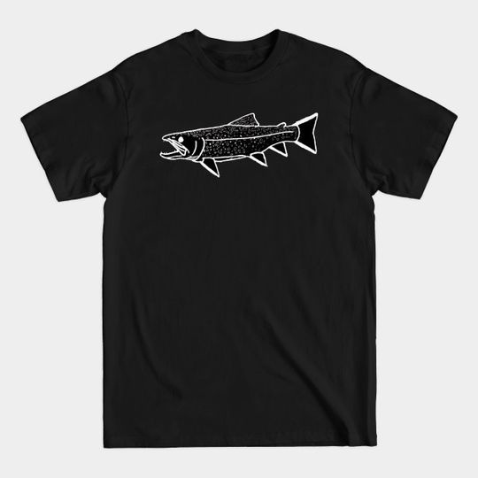 Classic brook trout black - Fish - T-Shirt