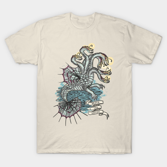 BRAVE THE DEPTHES - Sea Monster - T-Shirt