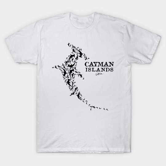 Cayman Islands Great Hammerhead Shark School - Cayman Islands - T-Shirt