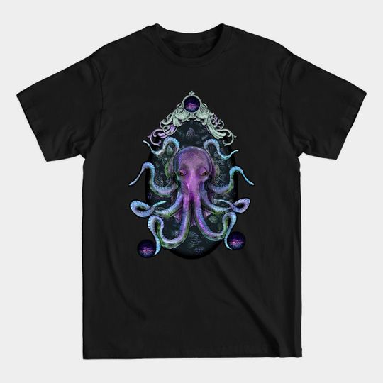 Space octopus pendant - Octopus - T-Shirt