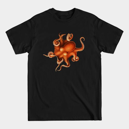 Octopus Illustration - Octopus Illustration - T-Shirt