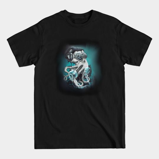 deadapus - Octopus Illustration - T-Shirt