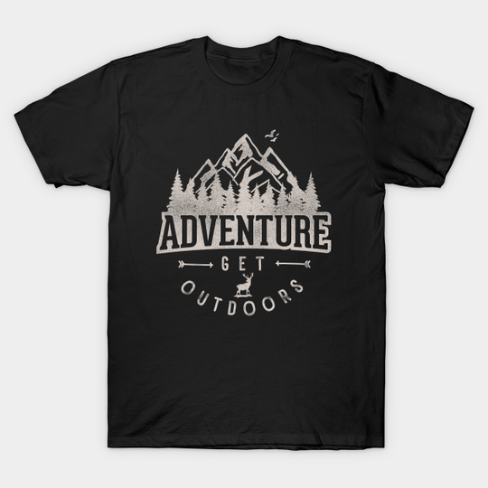 Adventure Get Outdoor - Adventure - T-Shirt