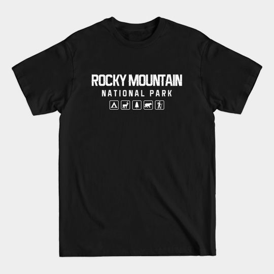 Rocky Mountain National Park, Colorado - National Park - T-Shirt
