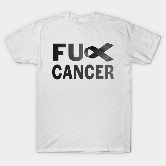 Fuck Cancer (Black Ribbon) - Fuck Cancer - T-Shirt