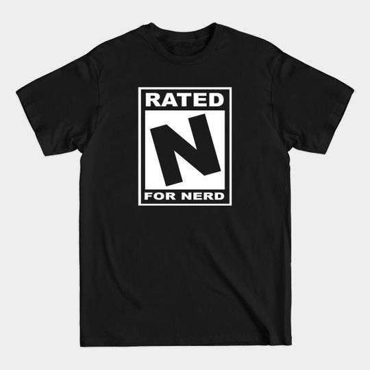Rated N for Nerd - Nerd - T-Shirt