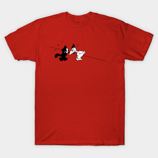 Game Of Chicken - Felix The Cat - T-Shirt