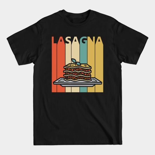 Vintage Lasagna - Lasagna - T-Shirt