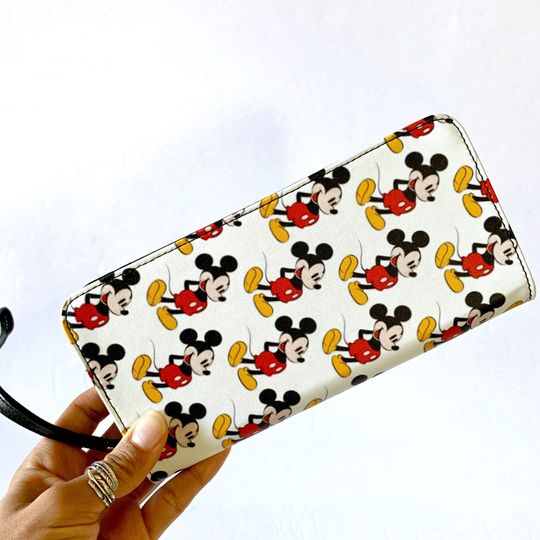 Mickey Mouse Wallet | Mickey Wallet | Disney Wallet | Disney Wrist Wallet