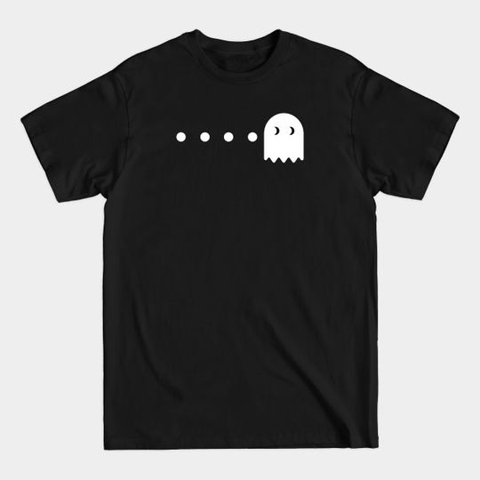 Pacman Ghost White - Couple Clothing - T-Shirt