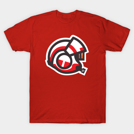 Rebel Pilot Helmet - (Red Leader) - Star Wars - T-Shirt