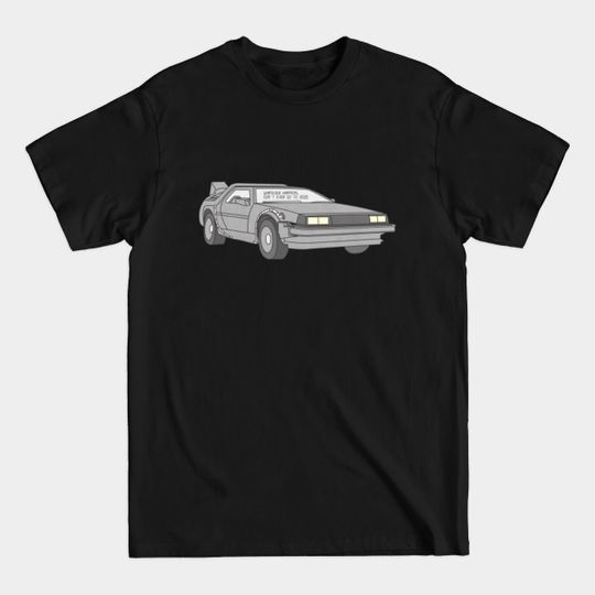 The Delorean - Delorean Time Machine - T-Shirt