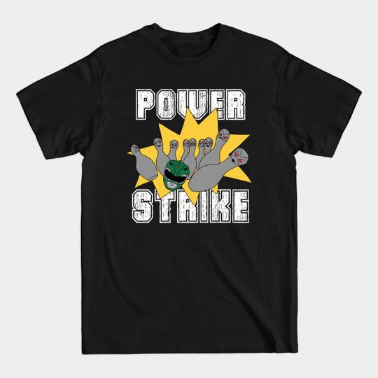 Power Strike! - Green - Green Ranger - T-Shirt