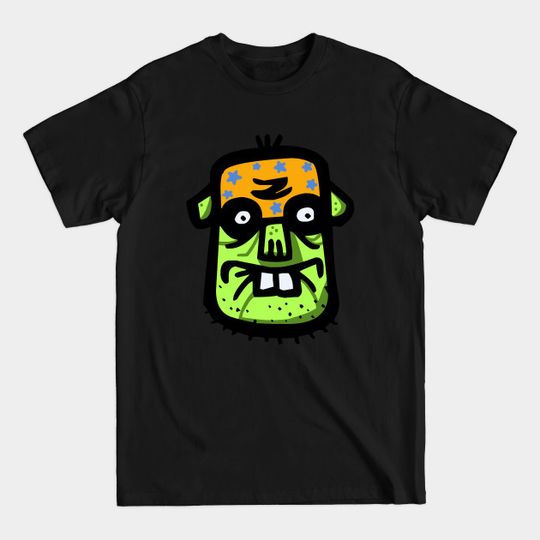 Funky Wrestler Ogre - Cartoon - T-Shirt