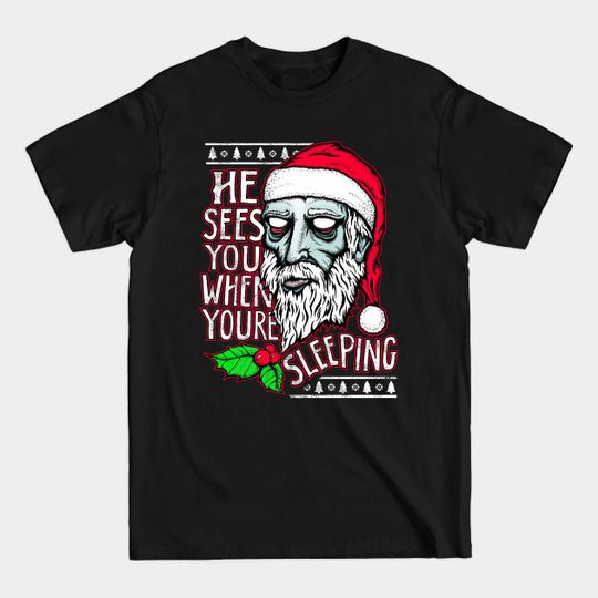Satan Claus is Comin' - Santa - T-Shirt