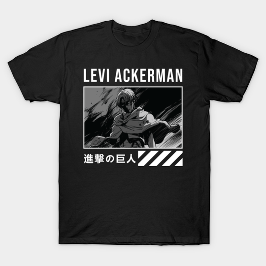 Levi Ackerman attack on titan - Levi Ackerman - T-Shirt