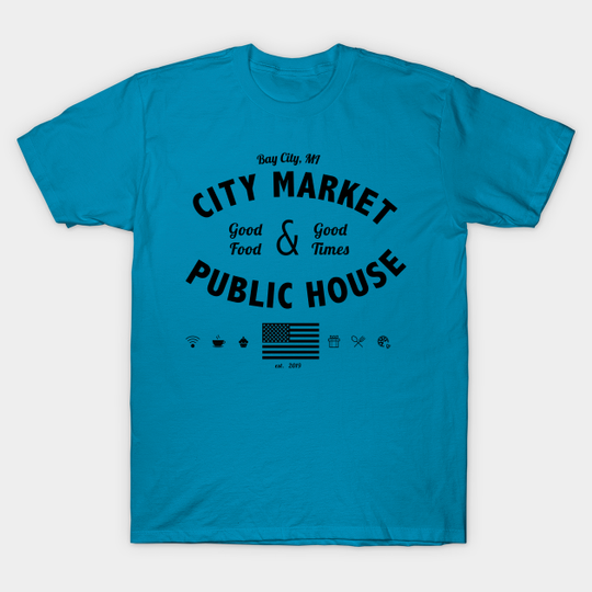 Bay City Public Market & Public House - Market - T-Shirt