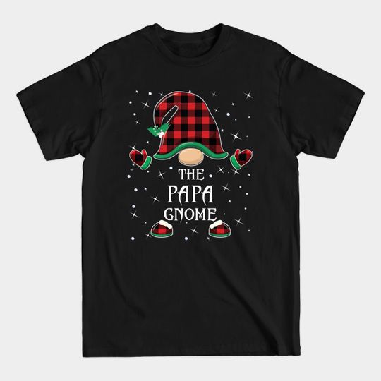 The Papa Gnome Matching Family Christmas Pajama - The Papa Gnome - T-Shirt