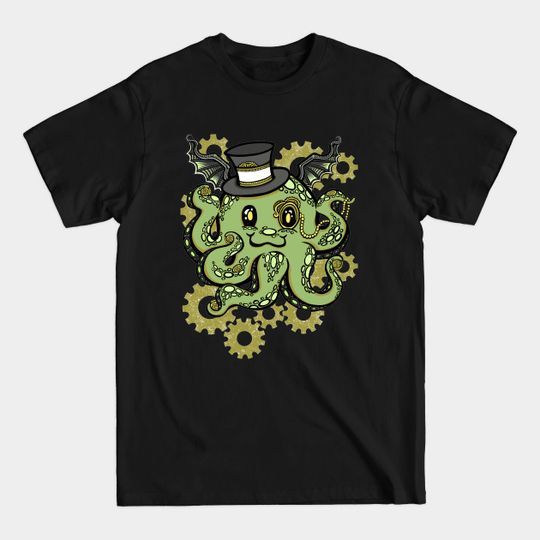 Steam-Punk Cthuhlu - Spooky - T-Shirt