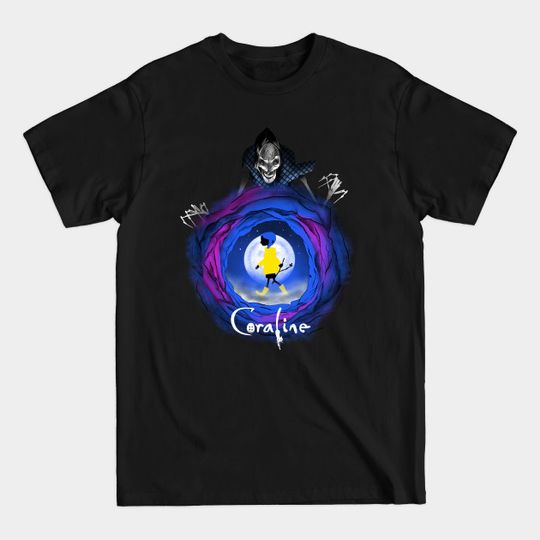 Coraline and The Other Mother (The Beldam) - Coraline - T-Shirt