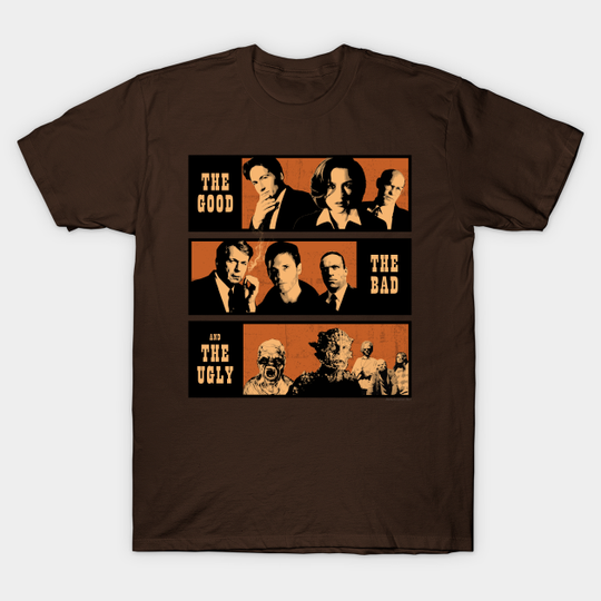 The X-Files Good, Bad and Ugly - X Files - T-Shirt