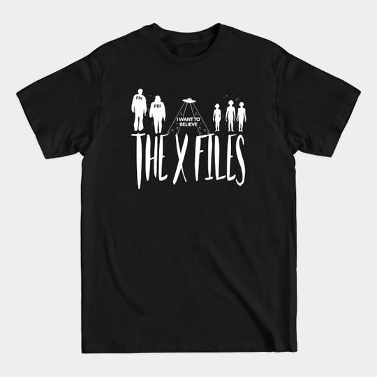 The X files Design - I Want To Believe - T-Shirt