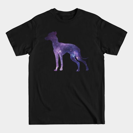 galaxy whippet - Whippet Dog - T-Shirt