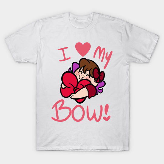 I Heart My Bow - Ribbons - T-Shirt