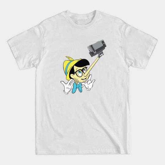 Pinocchio Selfie - Pinocchio Selfie - T-Shirt