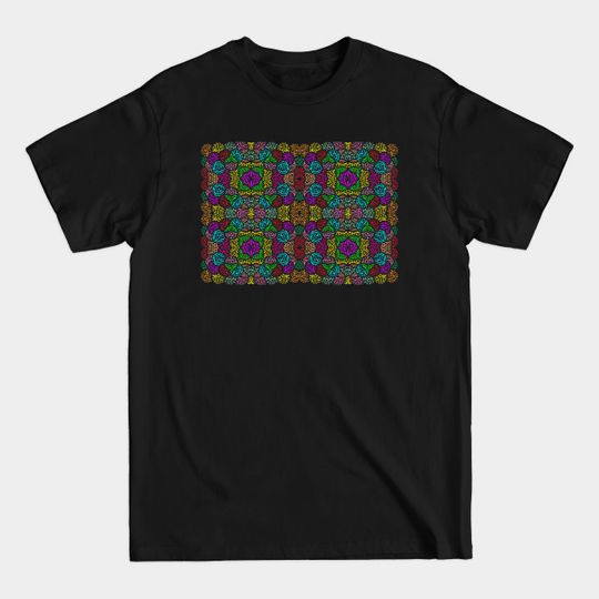 Abstract Pattern 12 - Landscape Orientation - Abstract Geometric Design - T-Shirt