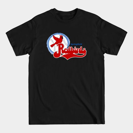 Defunct Springfield Redbirds Baseball 1978 - Illinois - T-Shirt