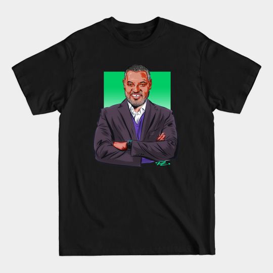 Laurence Fishburne - An illustration by Paul Cemmick - Laurence Fishburne - T-Shirt