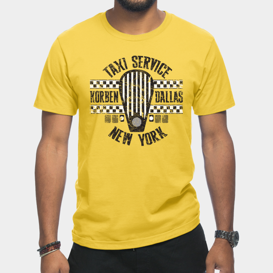 Korben Dallas Taxi Service - Fifth Element - T-Shirt