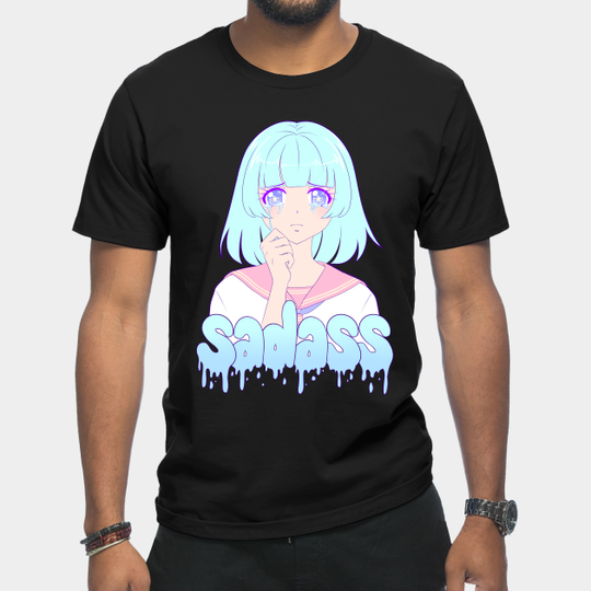 sadass - Anime - T-Shirt
